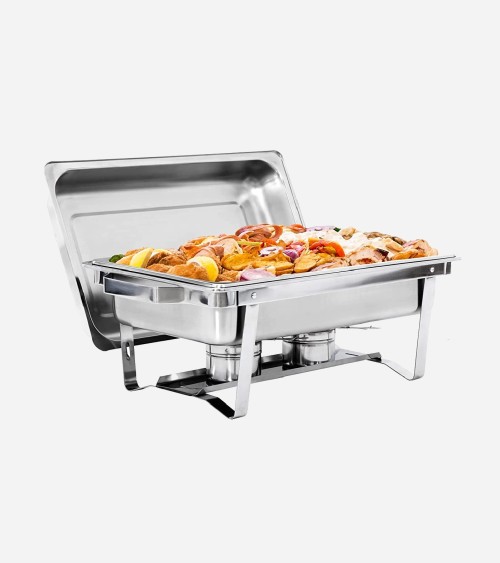 CHAFING DISH RECT. 8 LTS