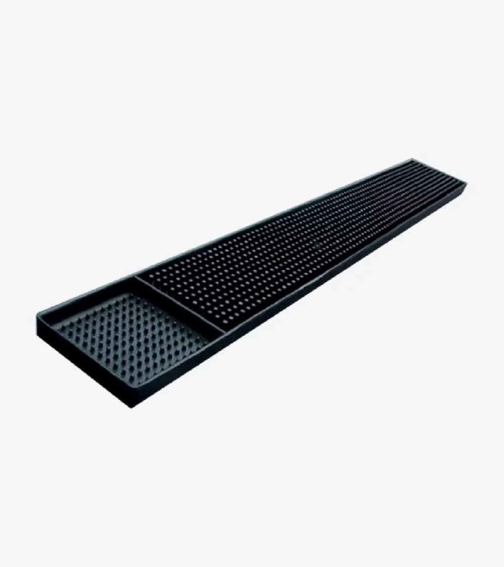 TAPIS DE BAR NOIRE EN PLASTIQUE 60*8*1,5 CM