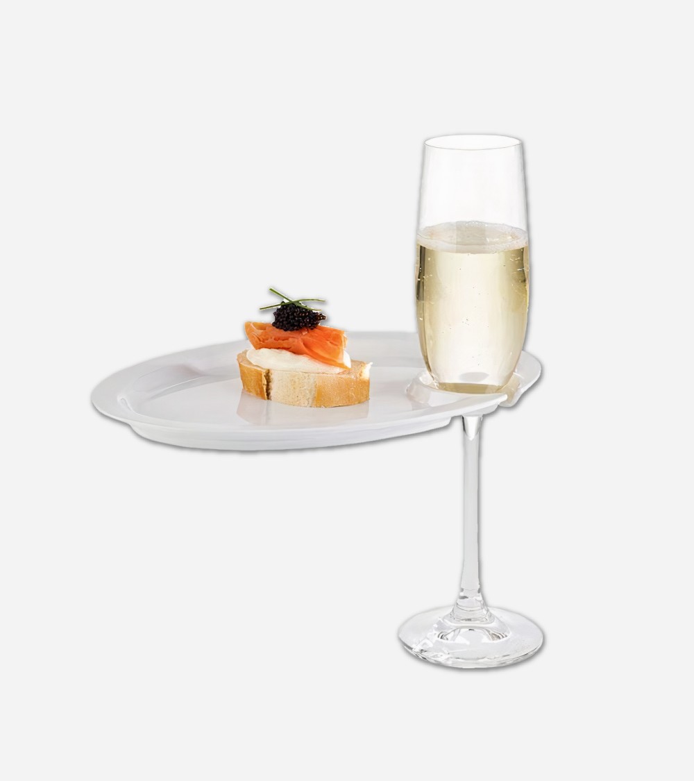 ASSIETTE PORTE VERRE OVALE BEH TUNISIE - APS