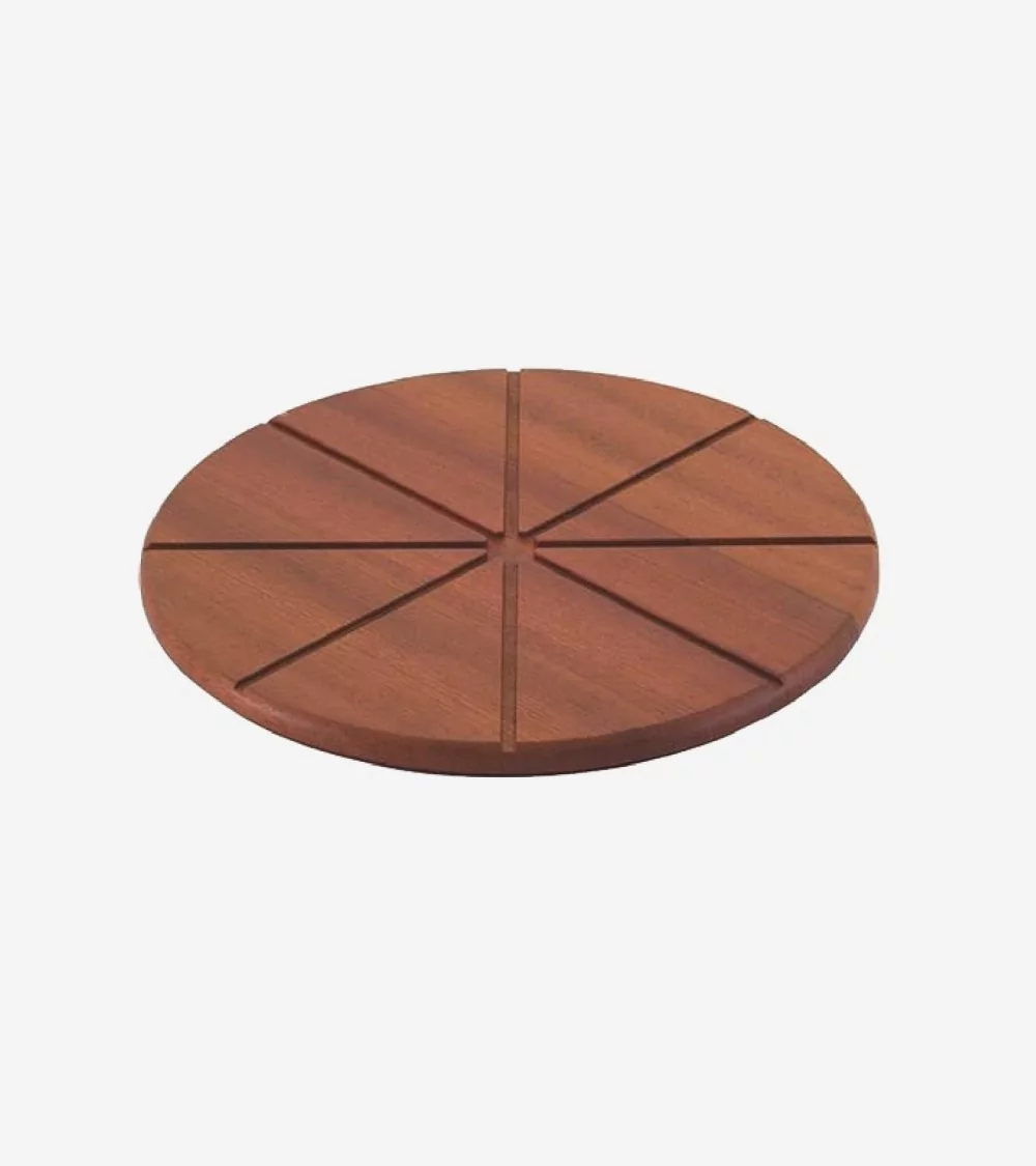 PLANCHE A DECOUP. PIZZA Ø 34 CM EN BOIS