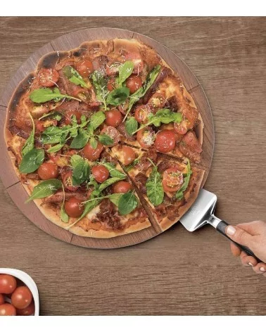 PLANCHE A DECOUP. PIZZA Ø 34 CM EN BOIS