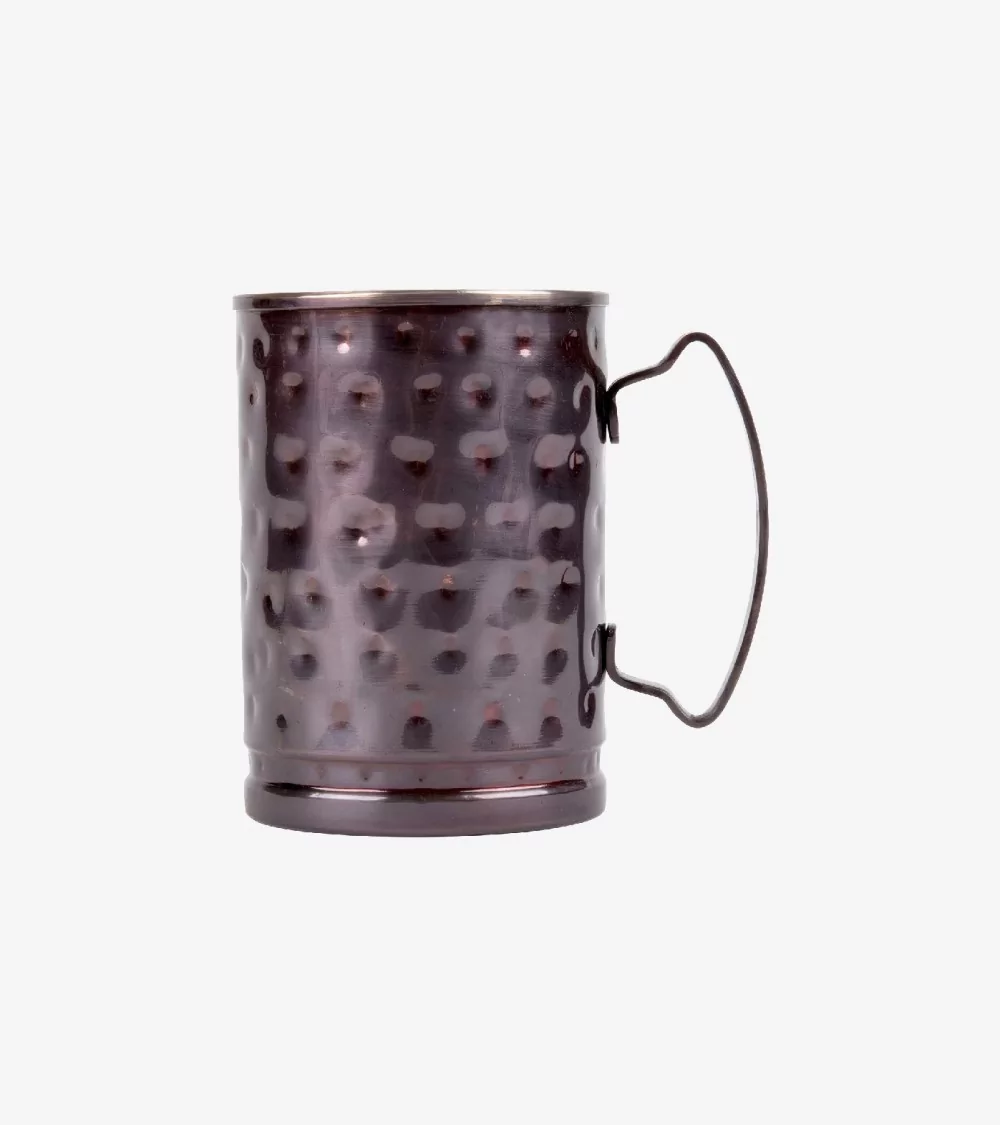 MUG EN INOX MARTELE STYLE ANTIQUE