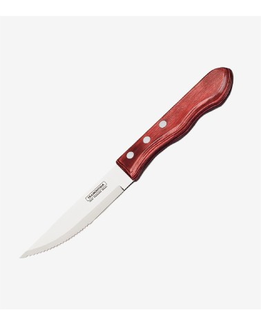 Couteau à steak  manche rouge Tramontina