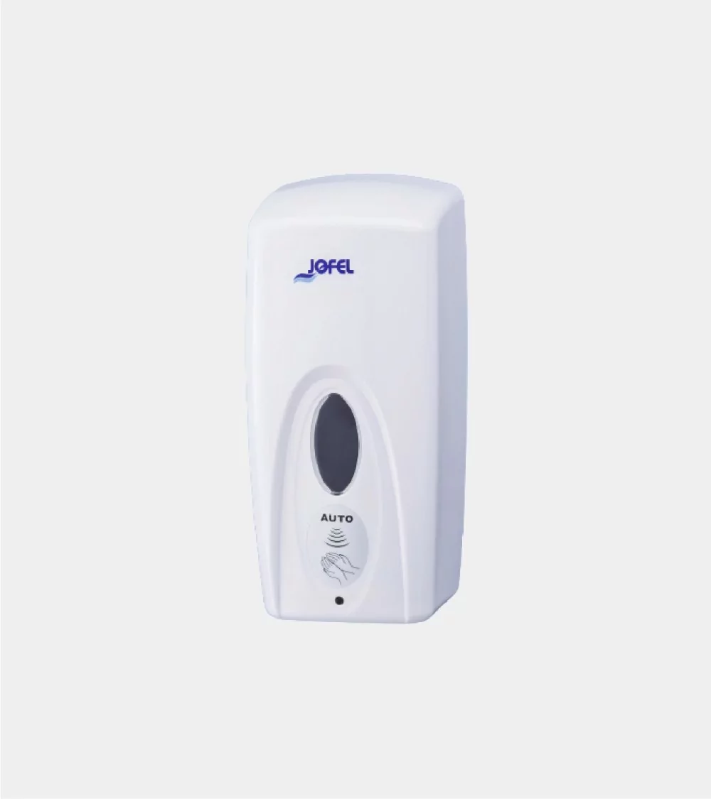 DISTRIBUTEUR OPTIQUE DE SAVON/GEL AZUR BLANC 1LT