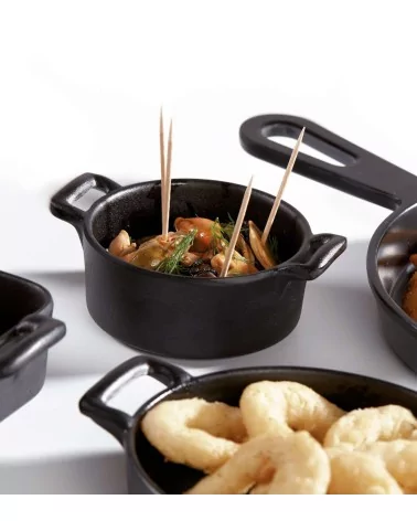 COCOTTE SANS COUVERCLE EN ALUMINIUM "BLACK SERIES"