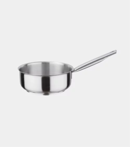 CASSEROLE INOX BASSE Ø 28 CM