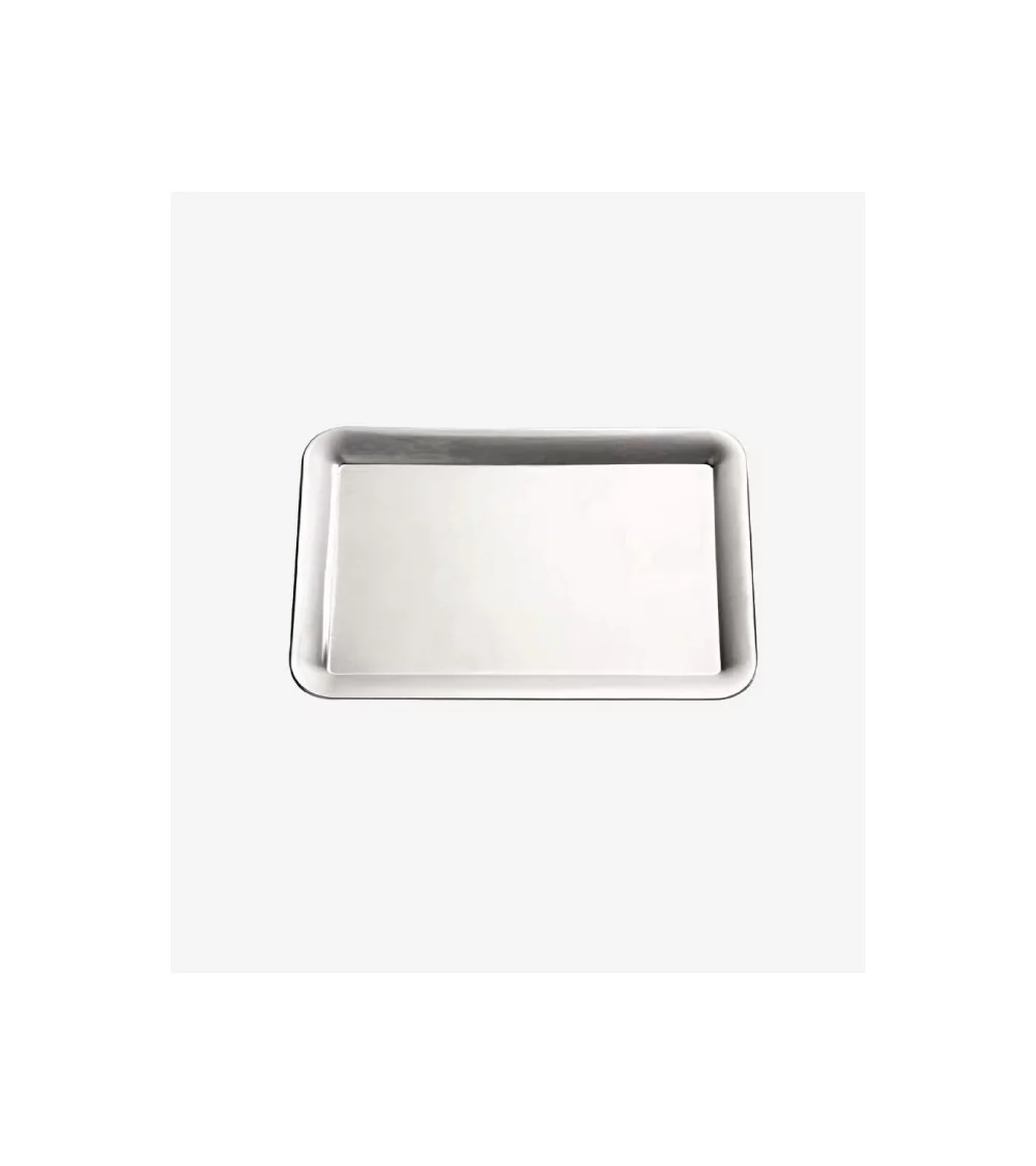 PLATEAU INOX MAT RECT / POUR 6 BOLS MEL.83414/83466