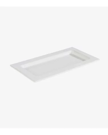 PLATEAU EN PORCELAINE GN 1/2 H:2CM