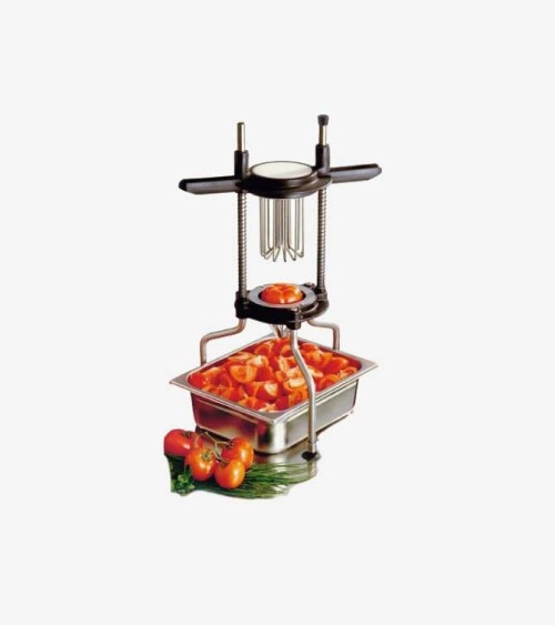COUPE TOMATE INOX 6 SECTIONS