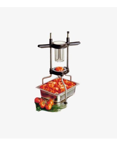 COUPE TOMATE INOX 6 SECTIONS