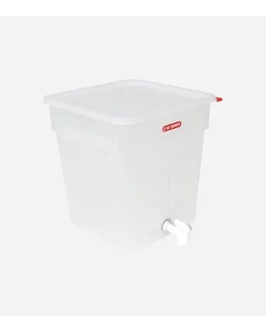 CONTENEUR ROBINET 18 LTS TRANSPARENT