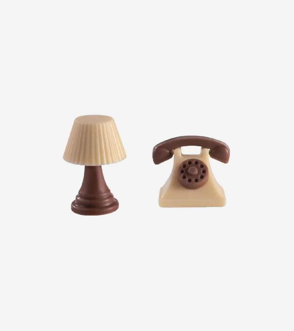 MOULE CHOCOLAT VINTAGE "ABAJOUT-TELEPHINE"