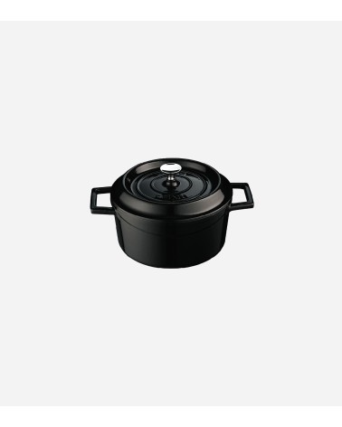 COCOTTE RONDE NOIRE Ø 14 CM