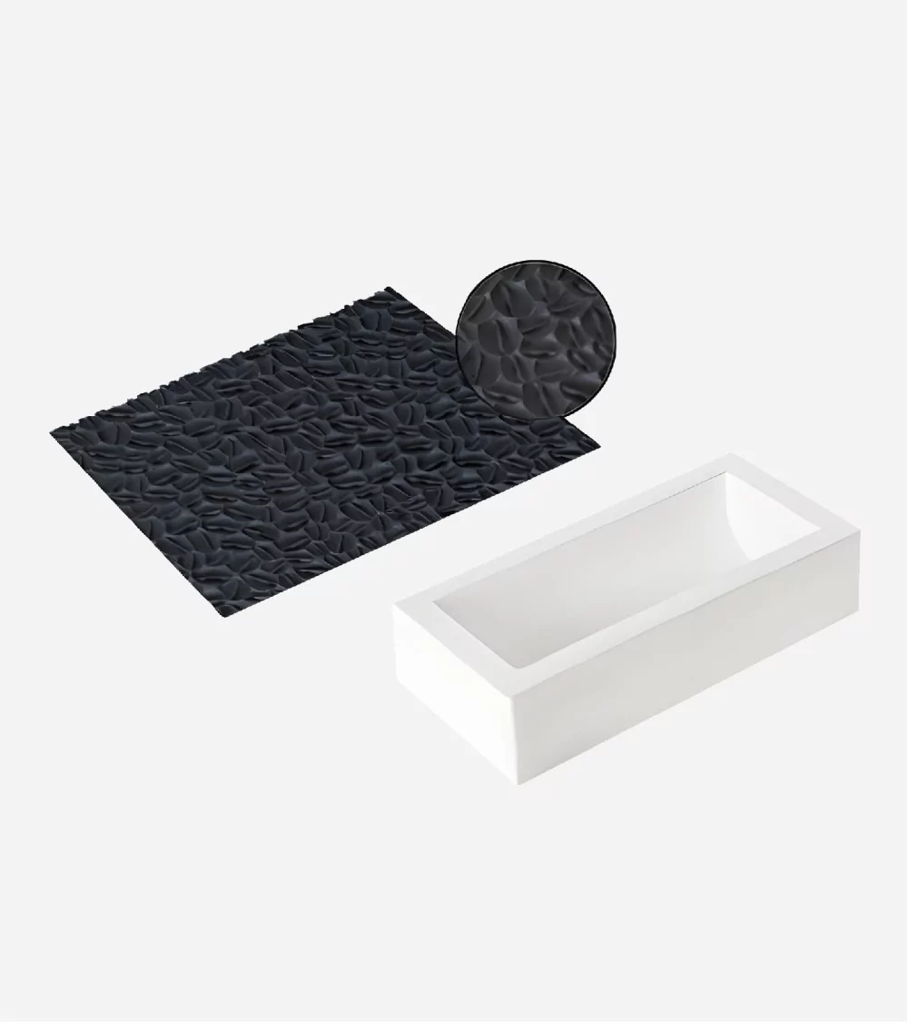 KIT BUCHE COFFEE : MOULE EN SILICONE TOP WHITE