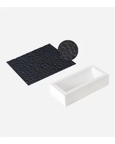 KIT BUCHE COFFEE : MOULE EN SILICONE TOP WHITE