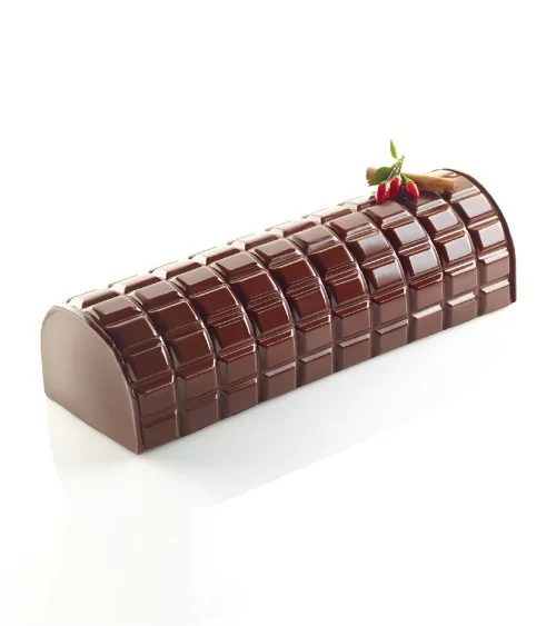 KIT BUCHE TABLETTE : MOULE EN SILICONE TOP WHITE