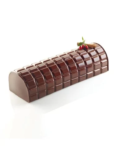 KIT BUCHE TABLETTE : MOULE EN SILICONE TOP WHITE