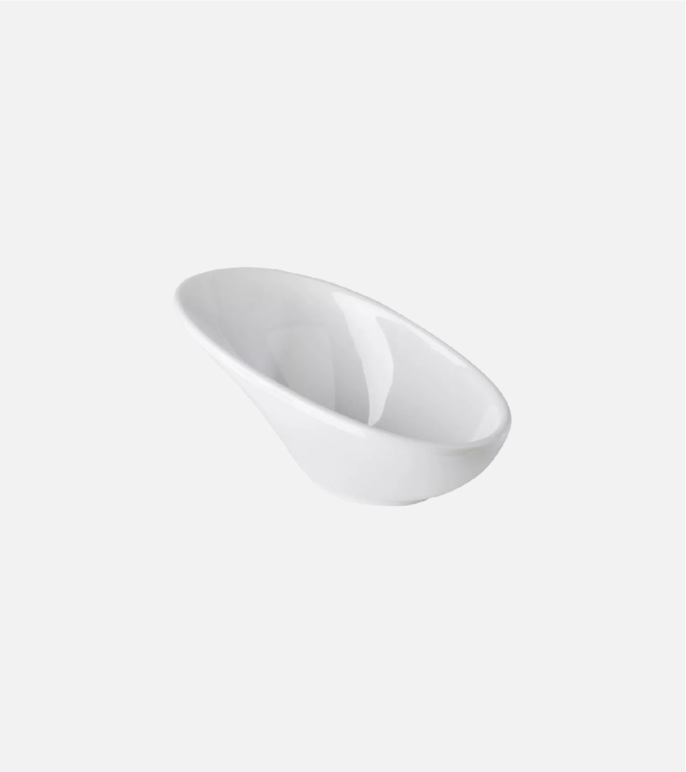 MINI BOL MELAMINE BLANC 11,5 x 6 CM, H: 5,5 CM