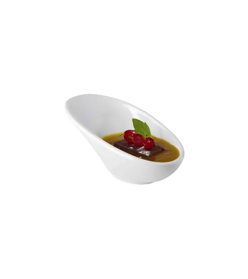 MINI BOL MELAMINE BLANC 11,5 x 6 CM, H: 5,5 CM