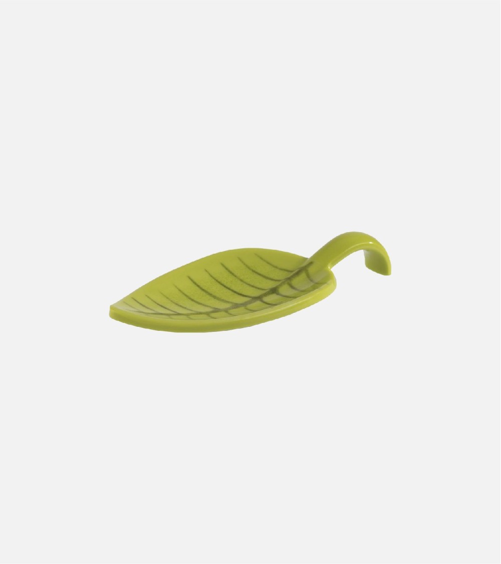 CUILLERE PARTY VERT "LEAF" EN MELAMINE