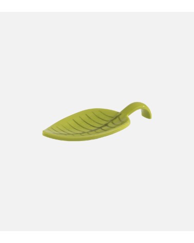 CUILLERE PARTY VERT "LEAF" EN MELAMINE