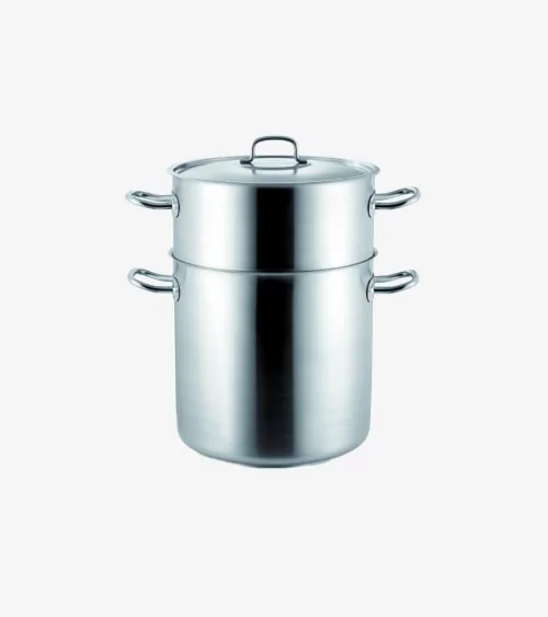COUSCOUSSIER FORME DROITE A/COUV DIAM 28CM