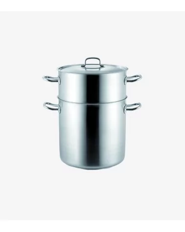 COUSCOUSSIER FORME DROITE A/COUV DIAM 24CM