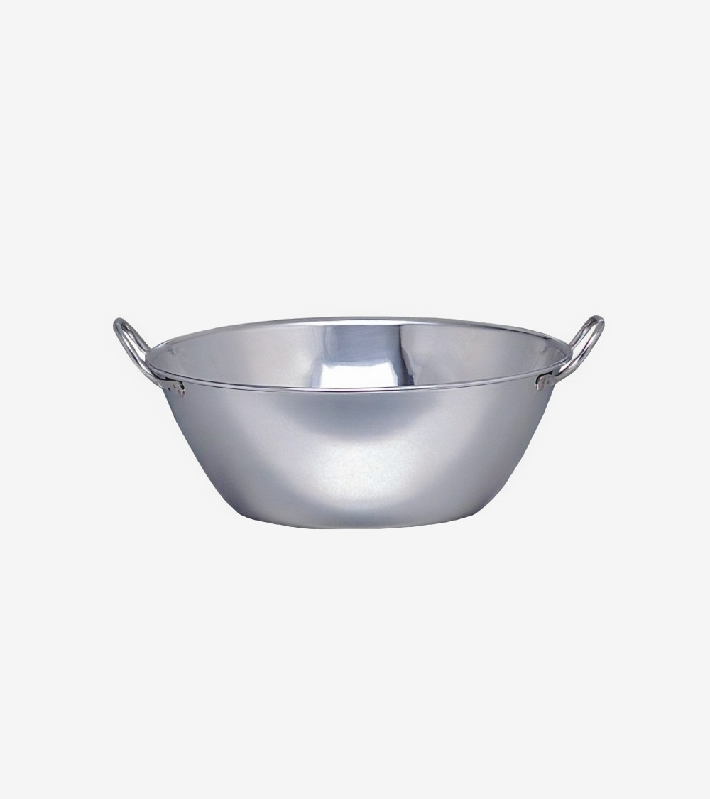 BASSINE INOX A FOND PLAT Ø 30 CM BEH TUNISIE