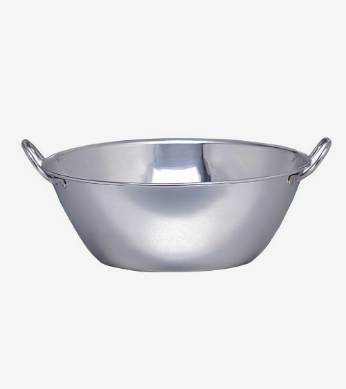BASSINE INOX A FOND PLAT Ø 70 CM BEH TUNISIE
