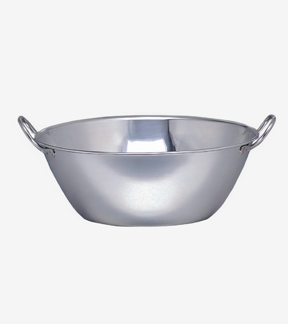 BASSINE INOX A FOND PLAT Ø 70 CM BEH TUNISIE