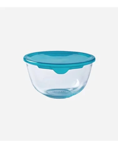 BOL AVEC COUVERCLE BLEU 2LTS 21CM