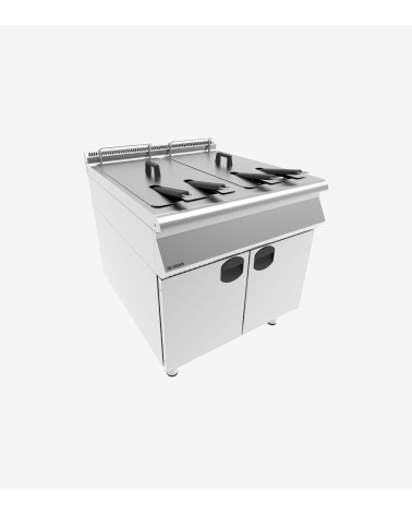 FRITEUSE 2*21L GAZ S900/80 SUR PLACARD FERME