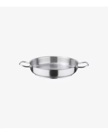 PLAT A PAELLA INOX Ø 30 CM SANS COUVERCLE