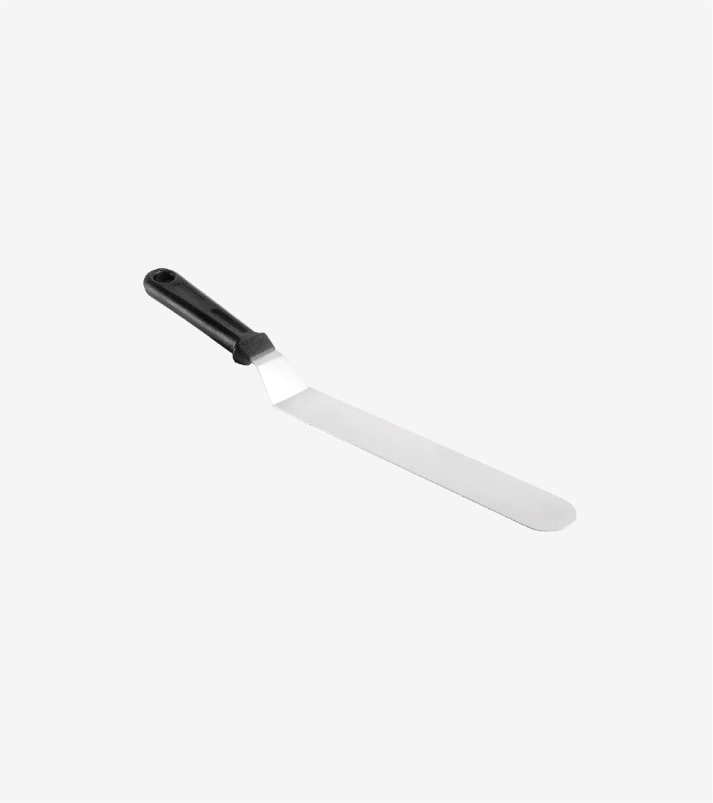 PALETTE SPATULE COUDEE INOX 25CM