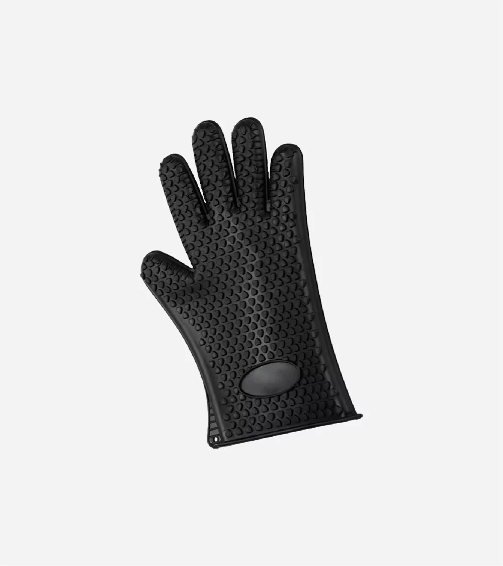 GANTS DE CUISSON ET BBQ EN SILICONE NOIR