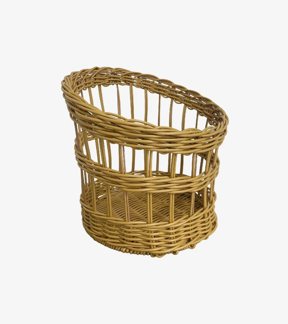 CORBEILLE A BAGUETTES POLYPROPYLENE ROND Ø35*25*40CM