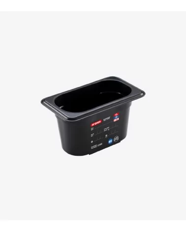 BAC SANS BPA GN1/9 100MM 0,9L NOIR 176x