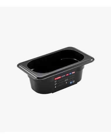 BAC SANS BPA GN1/9 65MM 0,6L NOIR 176x1