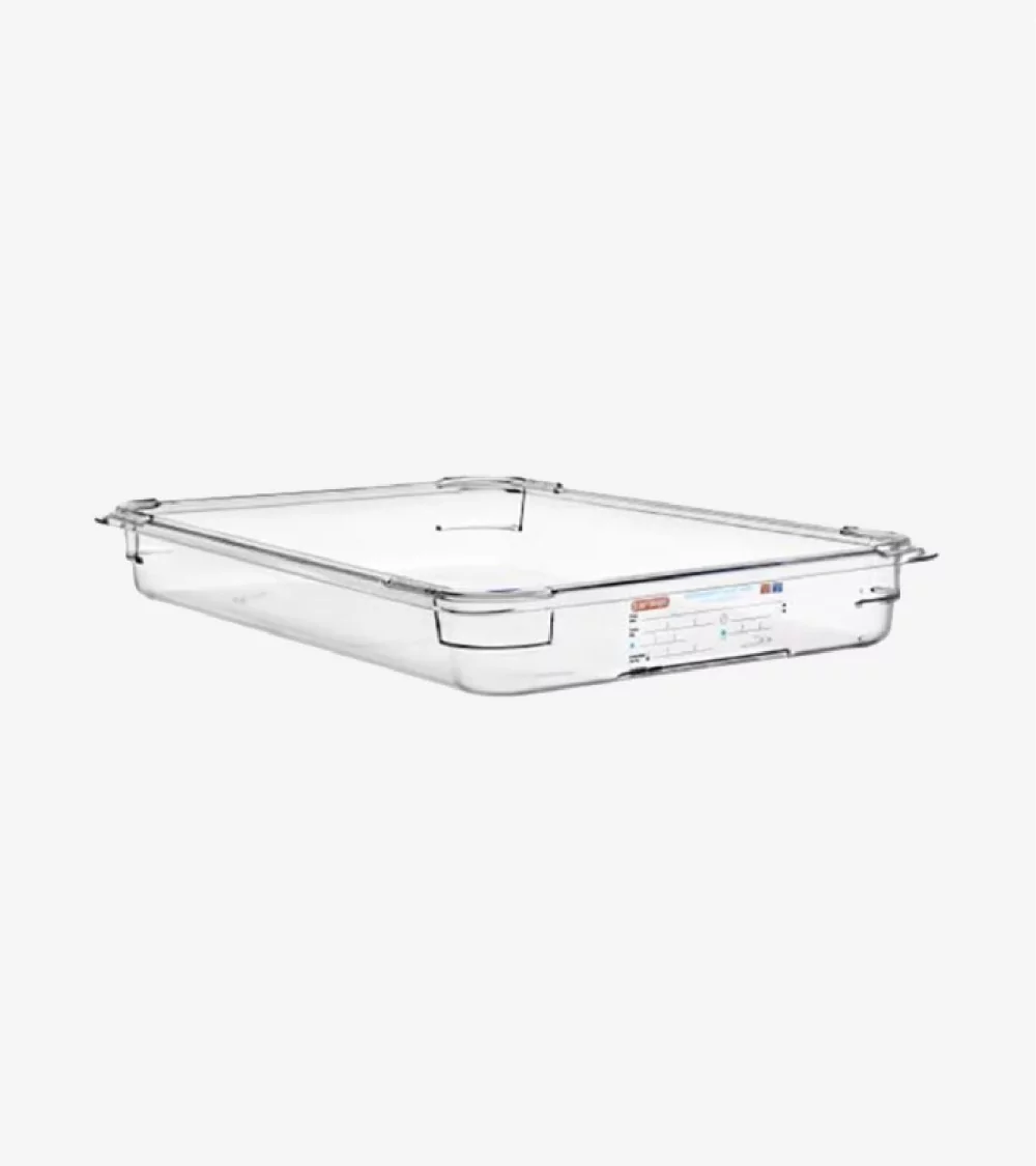BAC POLYCARBONATE GN1/1 H65 MM 9L 530X325XH65