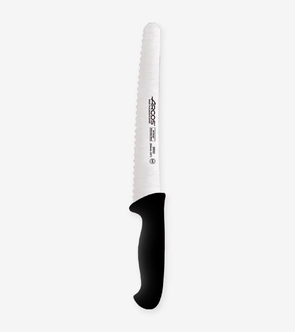COUTEAU GENOISE PROFESSIONNEL NOIR 35 CM