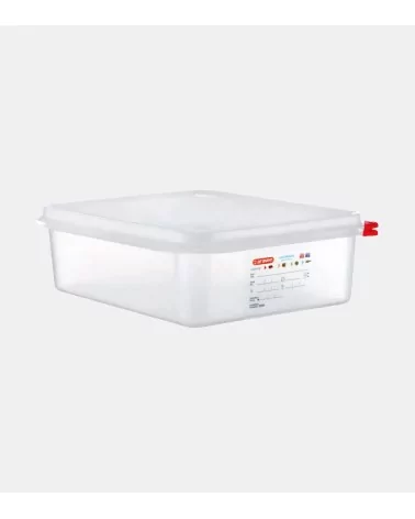 BAC EN POLYPROPYLÈNE GN 1/2 H 100 MM 6.5 LITRES AVEC COUVERCLE BEH TUNISIE
