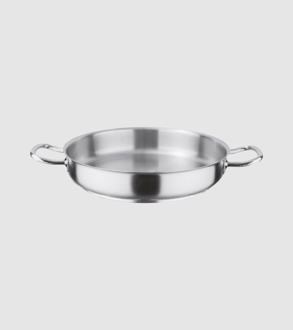 PLAT A PAELLA INOX Ø 35 CM SANS COUVERCLE BEH TUNISIE