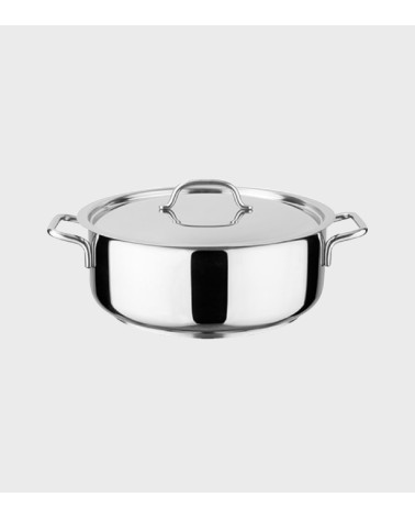 FAITOUT INOX Ø 28 CM AVEC COUVERCLE BEH TUNISIE