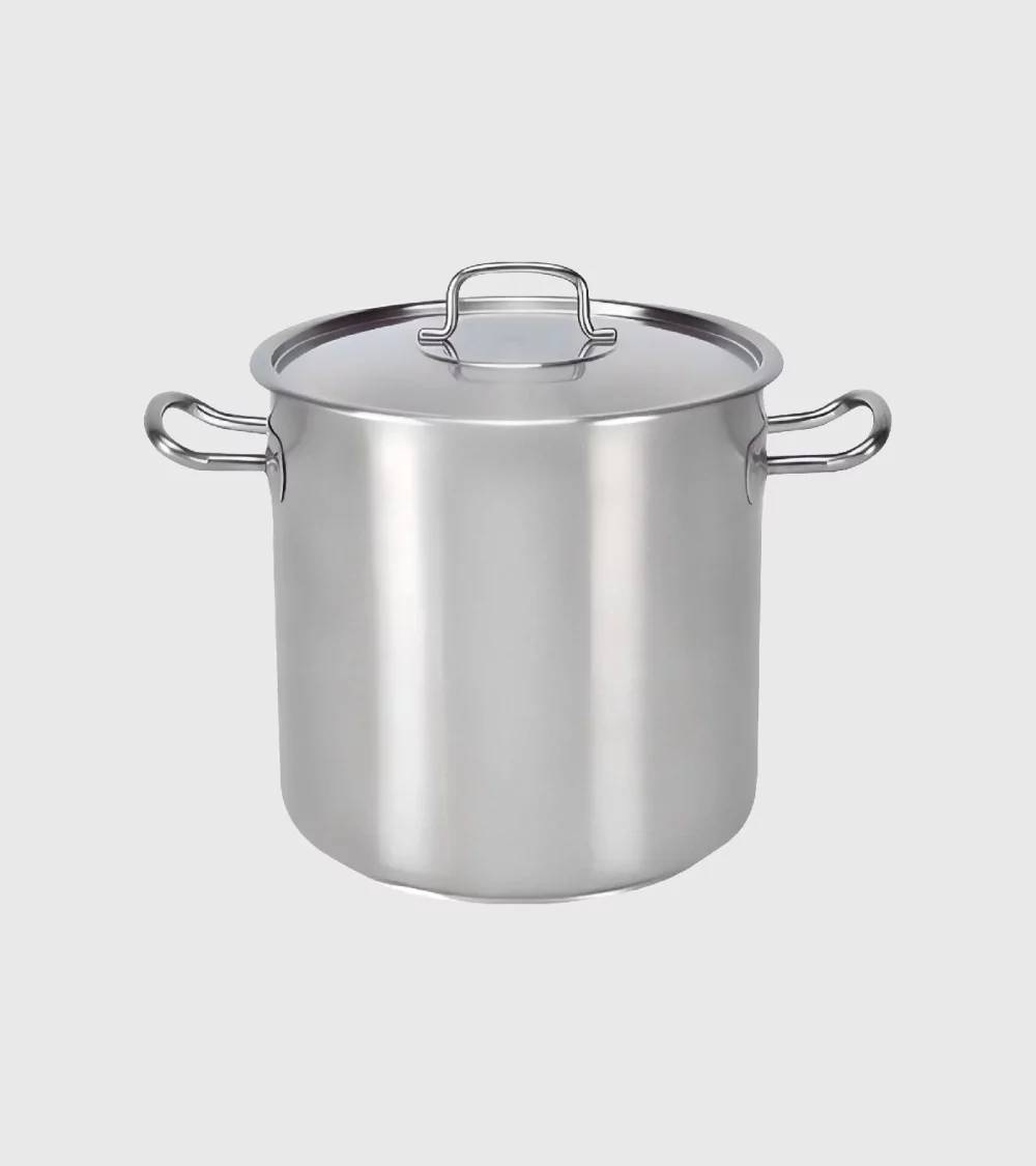MARMITE HAUTE INOX Ø 32 CM AVEC COUVERCLE BEH TUNISIE