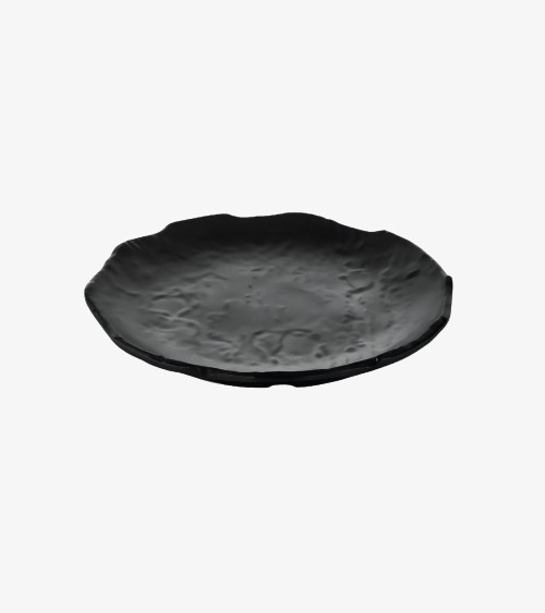 ASSIETTE RONDE TERRA BLACK NORMA Ø 20 CM BEH TUNISIE