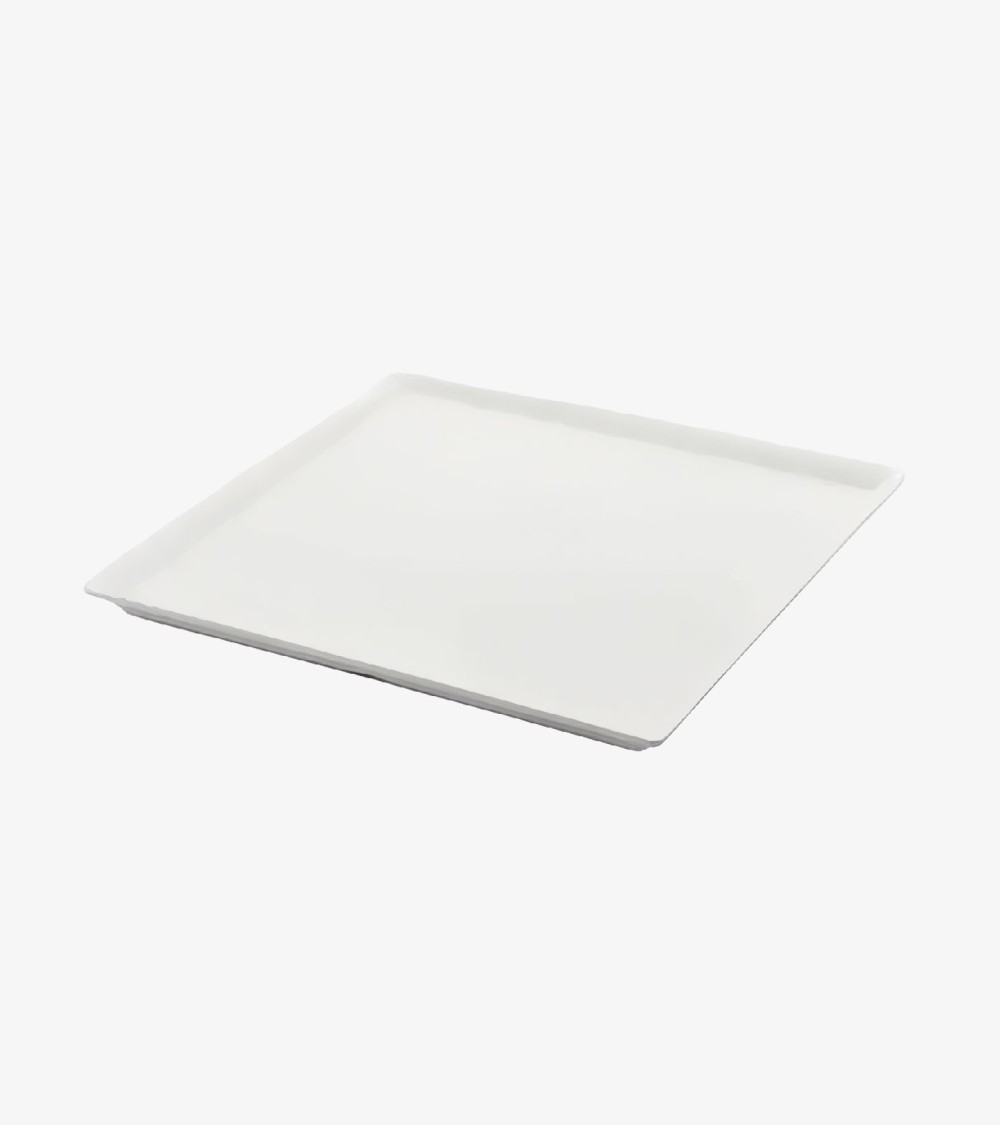 PLATEAU CARRE MELAMINE BLANC BEH TUNISIE