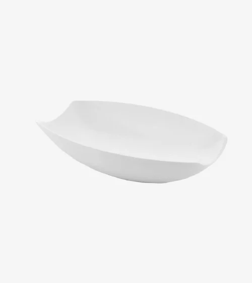 BOL OLIVIA BLANC EN MELAMINE 40*27 H*10 CM BEH TUNISIE