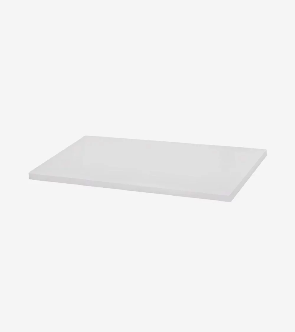PLANCHE POLYETH.100*50*4 CM NATUREL BEH TUNISIE