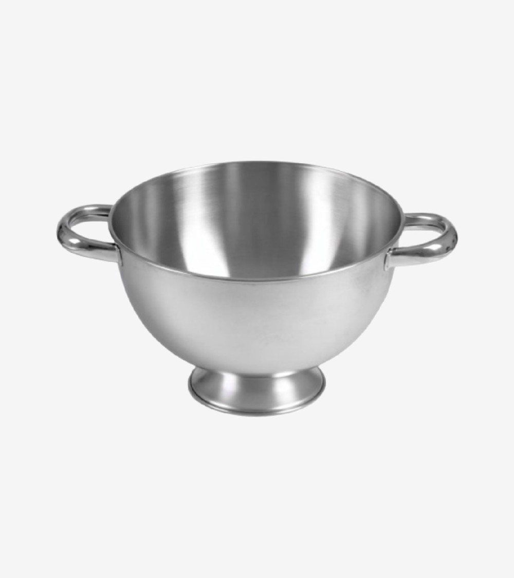 Soupière Sur Pied En Inox Massif – Vintage – Occasion