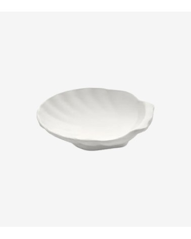 BOL HUITRE MELAMINE BLANC Ø 10,5 CM, 80 ML / BEH TUNISIE